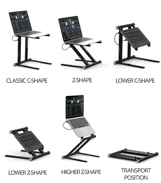 Підставка для ноутбука Reloop Stand Hub чорна - изображение 2