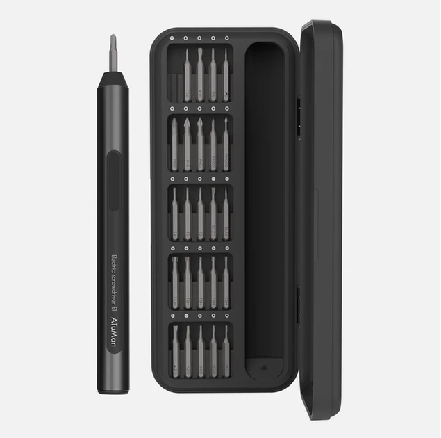 Електровикрутка Xiaomi Duke E1 Precision Electric Screwdriver Set Black (E1) - Фото 2 Електровикрутка Xiaomi Duke E1 Precision Electric Screwdriver Set Black (E1) - зображення 2