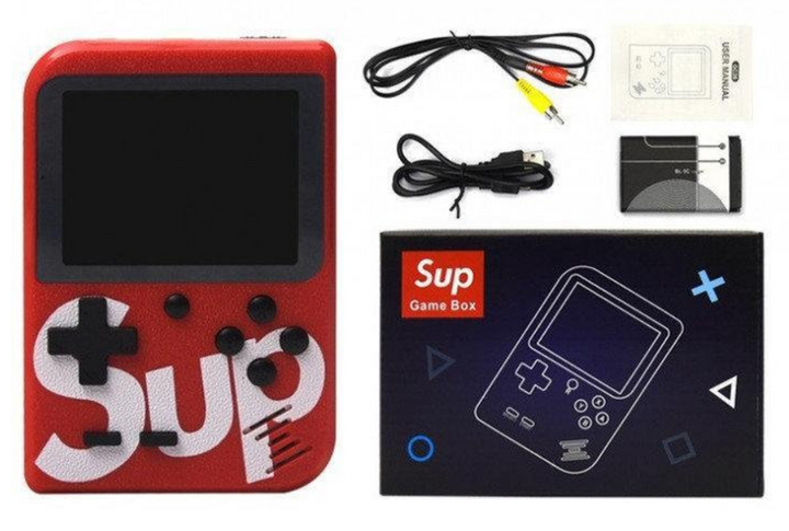 Игровая приставка Game Box sup 400 в 1 Портативная приставка консоль с встроенными ретро-играми - изображение 7