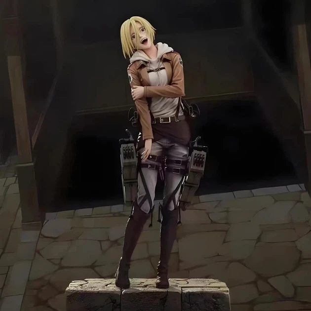 Фігурка Енні Леонхарт з аніме Атака Титанів у бойовому вбранні — Annie Leonhart Attack on Titan, 28 см - Фото 4 Фігурка Енні Леонхарт з аніме Атака Титанів у бойовому вбранні — Annie Leonhart Attack on Titan, 28 см - зображення 4