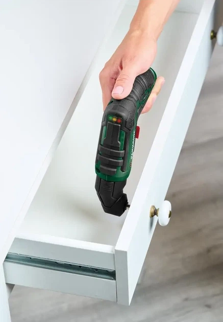 Професійна акумуляторна викрутка Parkside PAS 4 D7 4в1 (4 V, 1500 mAh, 10 Nm) - зображення 4