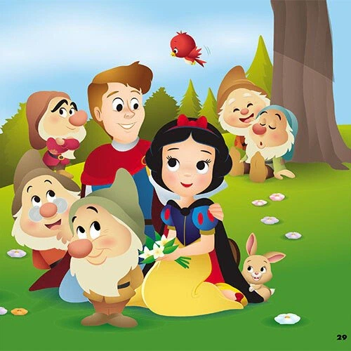 Книга Disney Маля. Мої перші історії. Принцеси. Рапунцель. Білосніжка - зображення 5