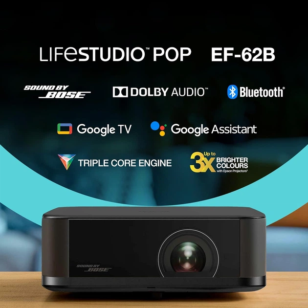 Проєктор Epson Lifestudio Pop EF-62B (V11HB73140) - изображение 4