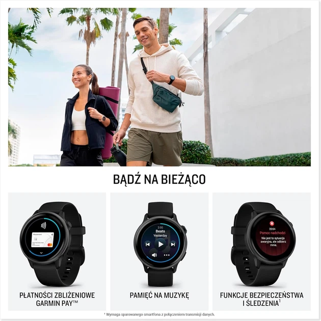 Смарт-часы Garmin vivoactive 6 Pebble Grey (010-02985-04) - Фото 4 Смарт-часы Garmin vivoactive 6 Pebble Grey (010-02985-04) - изображение 4