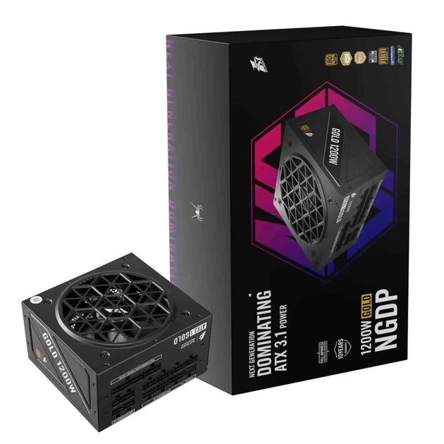 Блок питания 1stPlayer HA-1200BA4 1200W (NGDP-GLD-1200-BK-EU) - Фото 3 Блок питания 1stPlayer HA-1200BA4 1200W (NGDP-GLD-1200-BK-EU) - изображение 3