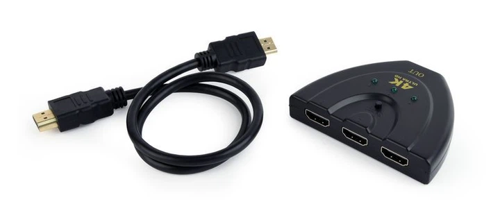 Перемикач HDMI сигналу, на 3 порти HDMI v. 1.4 (DSW-HDMI-35) - Фото 3 Перемикач HDMI сигналу, на 3 порти HDMI v. 1.4 (DSW-HDMI-35) - изображение 3