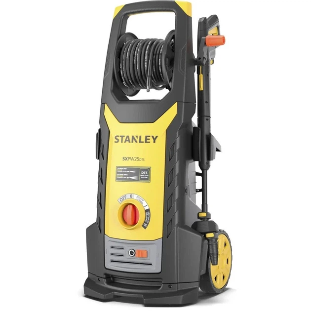 Мийка високого тиску Stanley 2.5 кВт, 150 бар, шланг 8 м (SXPW25DTS-E) - Фото 1 Мийка високого тиску Stanley 2.5 кВт, 150 бар, шланг 8 м (SXPW25DTS-E) - зображення 1