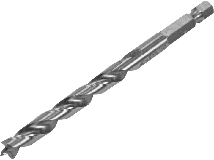 Свердло по дереву Ø7 x 90/55 мм, хвостовик-HEX 1/4", HSS 4241 YATO (YT-33864) - зображення 2