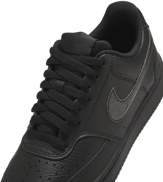 Кеди жіночі Nike Court Vision Low 40 Чорні CD5434-003 - зображення 7