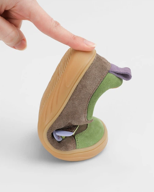 Кросівки OSIK Glibbo Earthy Green Toddlers 26 Зелений для дівчаток - Фото 3 Кросівки OSIK Glibbo Earthy Green Toddlers 26 Зелений для дівчаток - изображение 3