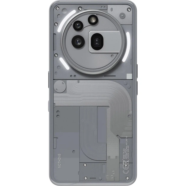 Смартфон Nothing Phone (3a) Pro 12/256GB Gray - зображення 5
