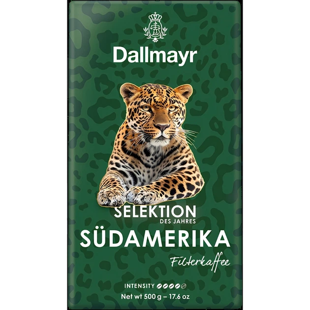 Кофе молотый Dallmayr Crema d'Oro South America 500 г - Фото 1 Кофе молотый Dallmayr Crema d'Oro South America 500 г - изображение 1