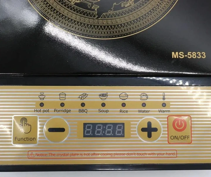 Плита однокомфорна електрична Domotec MS-5833 - изображение 3