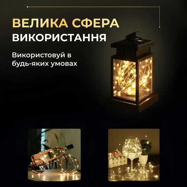 Гирлянда роса 10 метров капля на батарейках на 100 led белый провод желтая 100L10MWY - Фото 6 Гирлянда роса 10 метров капля на батарейках на 100 led белый провод желтая 100L10MWY - изображение 6