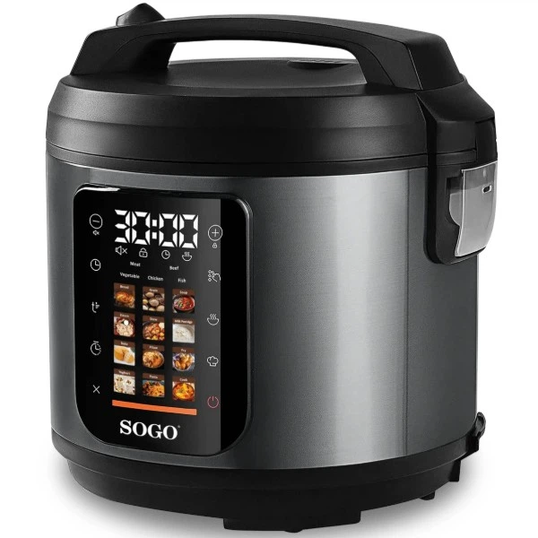 Мультиварка SOGO SS-10615 900 Вт серебристая - изображение 2