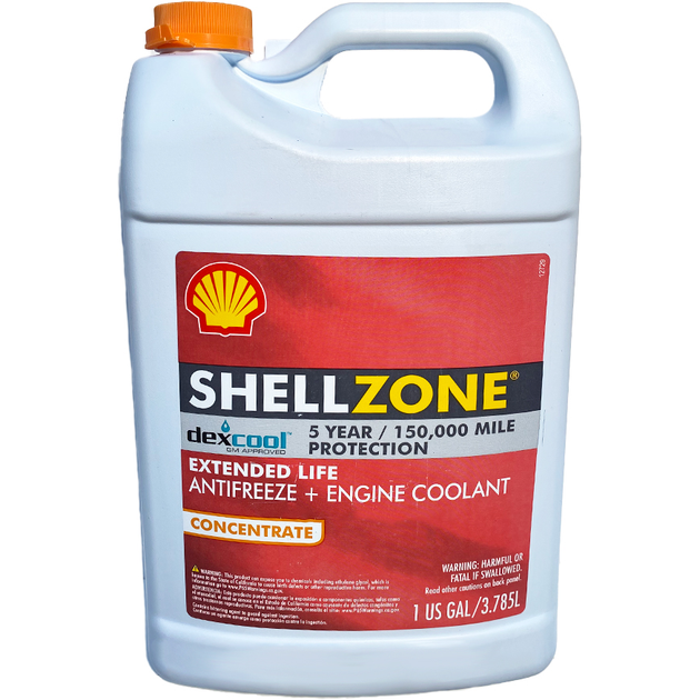 Антифриз-концентрат SHELL красный G12 канистра 3.785л , прямой аналог GM DEX-COOL Extended Life ( 9404006021 ) - Фото 2 Антифриз-концентрат SHELL красный G12 канистра 3.785л , прямой аналог GM DEX-COOL Extended Life ( 9404006021 ) - изображение 2