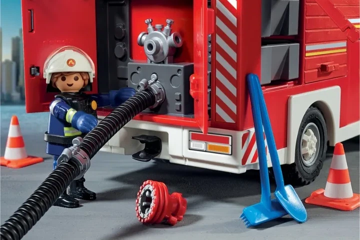 Конструктор Playmobil Action Heroes Пожарная станция Мегасет 185 деталей (71603) - изображение 4
