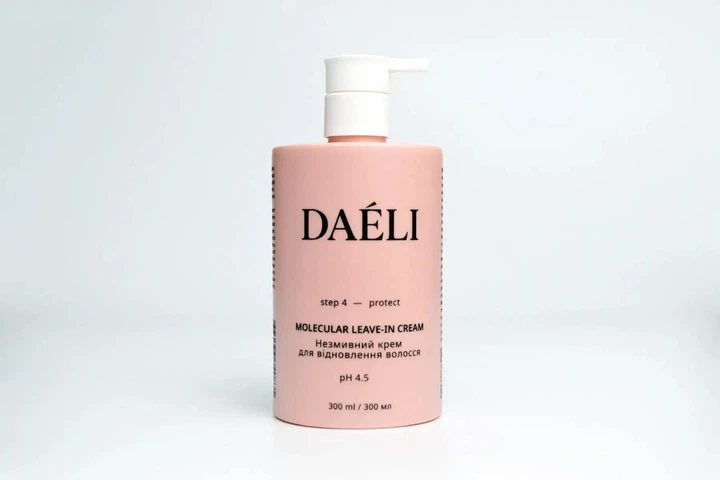 Профессиональный несмываемый крем Daeli Molecular Leave-In Cream 100 мл - Фото 1 Профессиональный несмываемый крем Daeli Molecular Leave-In Cream 100 мл - изображение 1