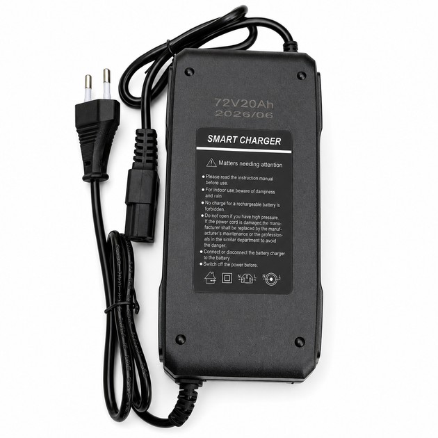 72V 20AH LCD AGM 6 батарей Зарядное для электроскутера - изображение 3