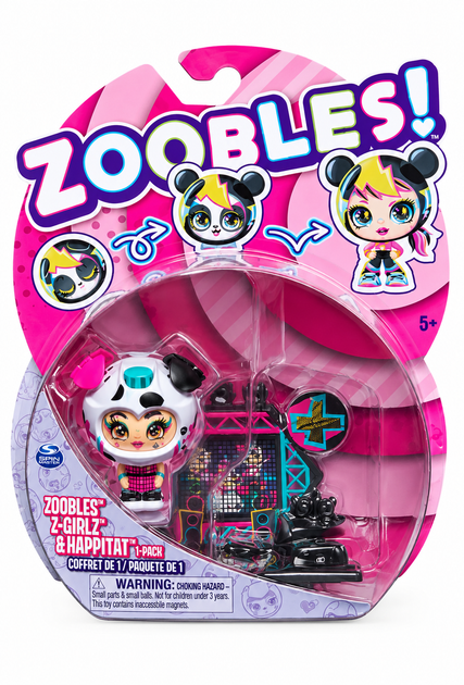 Игровой набор Spin Master Zoobles Z-Girlz & Happitat 1-Pack, фигурка-трансформер с домиком, 5+ - Фото 3 Игровой набор Spin Master Zoobles Z-Girlz & Happitat 1-Pack, фигурка-трансформер с домиком, 5+ - изображение 3