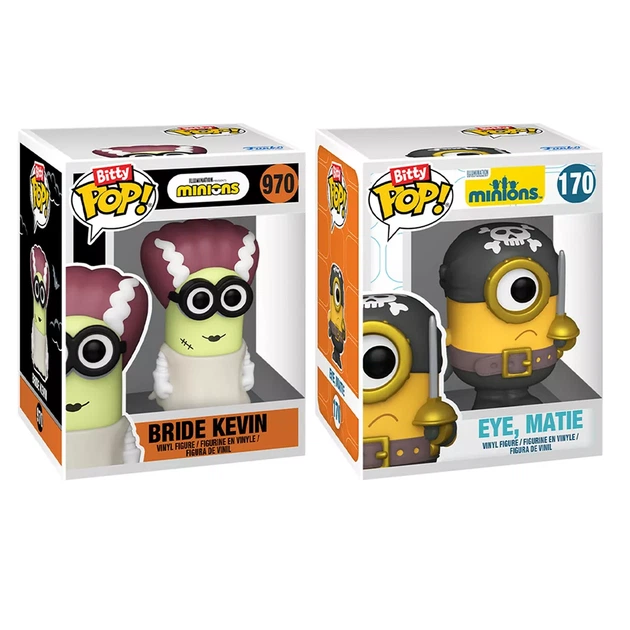 Набор фигурок Funko POP! Bitty Миньоны Кевин и Пират (94224) - Фото 2 Набор фигурок Funko POP! Bitty Миньоны Кевин и Пират (94224) - изображение 2