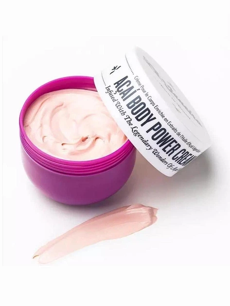 Крем для тіла — SOL DE JANEIRO Açaí Body Power Cream — Зволожувальний крем для тіла з олією асаї, купуасу та кокоса 240 мл - зображення 2
