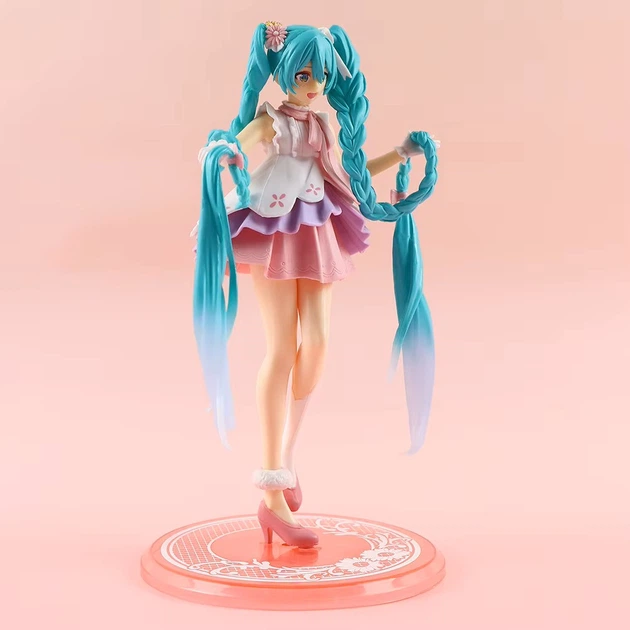 Аніме фігурка Хацуне Міку Рапунцель Вокалоїд Vocaloid (Hatsune Miku) Rapunzel Ver., з хвостиками 20 см - Фото 9 Аніме фігурка Хацуне Міку Рапунцель Вокалоїд Vocaloid (Hatsune Miku) Rapunzel Ver., з хвостиками 20 см - зображення 9