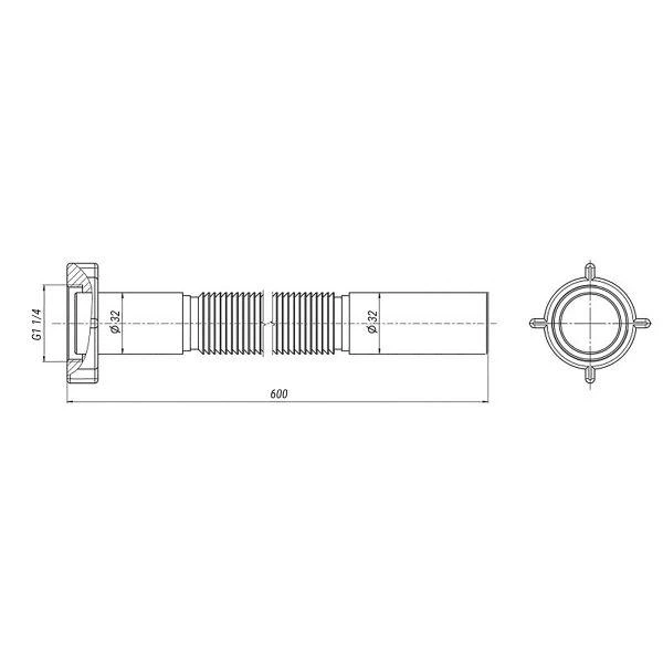 Гофротруба PLM PM 41 GT 10 05 - изображение 2