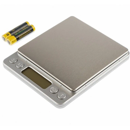 Ювелирные весы электронные MH-267 0.1 г 2000 г с двумя чашами LCD дисплеем и подсветкой - изображение 4