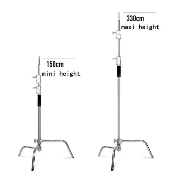 Профессиональная студийная стойка Profi-light C-Stand 330 см на колесах - Фото 7 Профессиональная студийная стойка Profi-light C-Stand 330 см на колесах - изображение 7