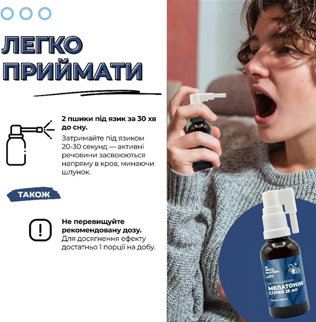 Мелатонин Спрей 25 мл (MEL - 1) - изображение 3