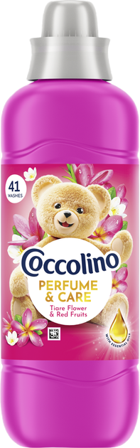 Кондиціонер для білизни Coccolino аромат парфумів з нотами тіаре, фруктів, жасмину, ванілі 943 мл