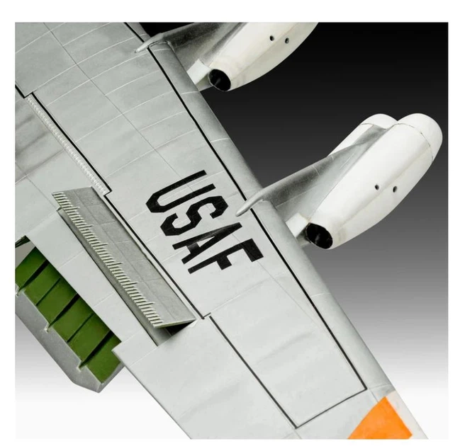 Збірна модель 1:72 стратегічний бомбардувальник Boeing NB-52 & X-15 "Platinum Edition" Revell 03793 - изображение 5