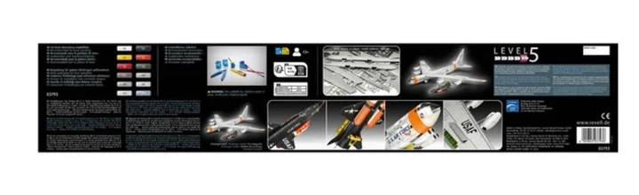 Збірна модель 1:72 стратегічний бомбардувальник Boeing NB-52 & X-15 "Platinum Edition" Revell 03793 - изображение 15
