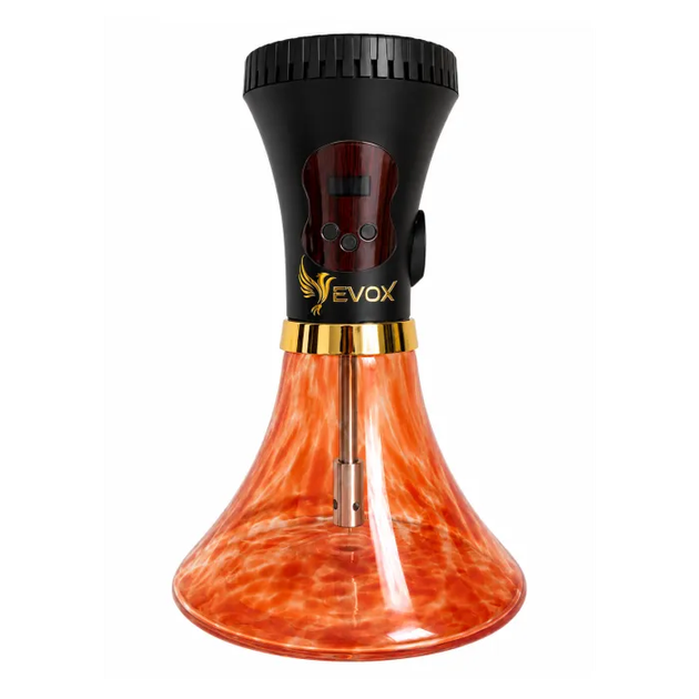 Електронний кальян Evox WELLBO Black c колбой Amber - изображение 2