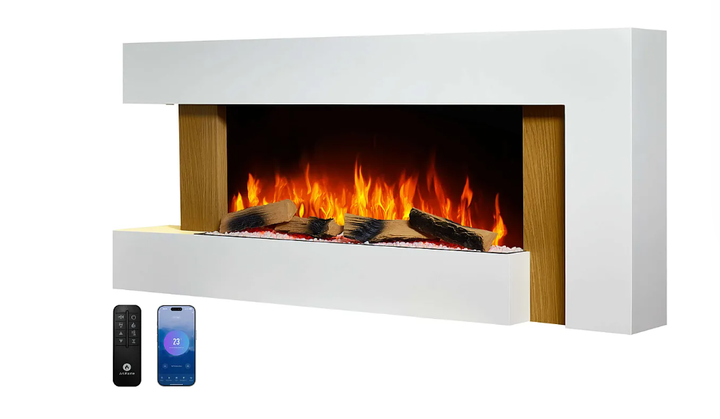Электрокамин ArtiFlame Fjord AF52 с 3D-эффектом пламени, обогрева и Wi-Fi - изображение 2