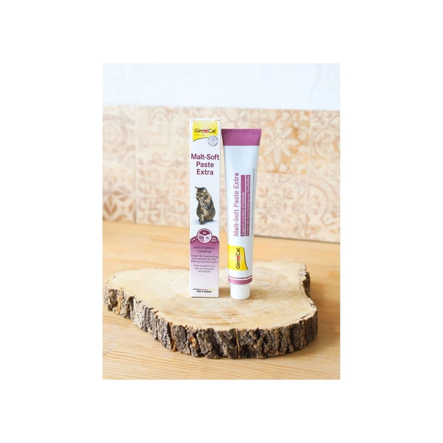 Паста GimCat Every Day Malt-Soft Paste Extra для котів для виведення шерсті зі шлунку 200 г - Фото 5 Паста GimCat Every Day Malt-Soft Paste Extra для котів для виведення шерсті зі шлунку 200 г - изображение 5