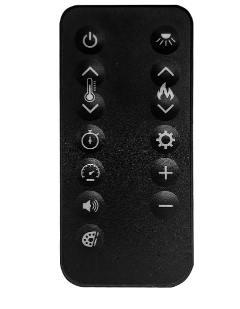 Электрокамин ArtiFlame AF33 - 86.6 см, выгнутое панорамное стекло, 3D-эффект пламени, LED-подсветка и обогрев - изображение 4