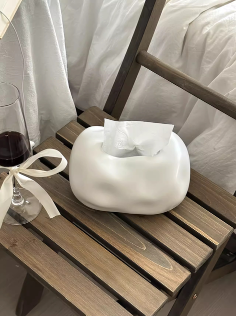 Серветниця для серветок | Керамічна підставка для серветок Біла - Фото 3 Серветниця для серветок | Керамічна підставка для серветок Біла - зображення 3