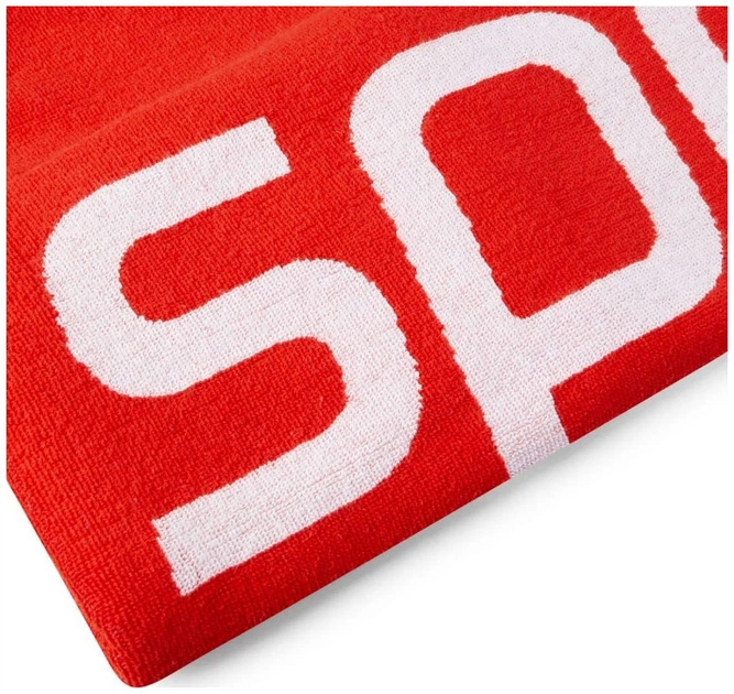 Полотенце Speedo LOGO TOWEL AU красное, белый Уни 75 х 145 см - Фото 2 Полотенце Speedo LOGO TOWEL AU красное, белый Уни 75 х 145 см - изображение 2