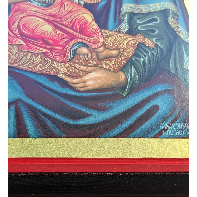 Писана Корфська ікона Пресвятої Богородиці (Керкіра) 19×26 см - Фото 8 Писана Корфська ікона Пресвятої Богородиці (Керкіра) 19×26 см - зображення 8