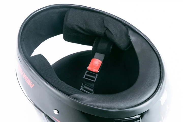 Шолом інтеграл BLD-825A S (55-56см), чорно-червоний "хижак" - зображення 7