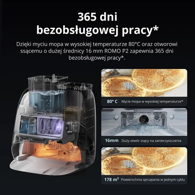 Робот-прибиральник DJI Romo P2 Clean More Combo (CP.CR.00000112.01) - зображення 7