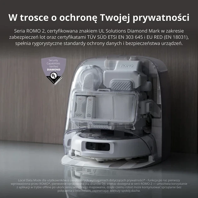Робот-прибиральник DJI Romo P2 Clean More Combo (CP.CR.00000112.01) - зображення 13