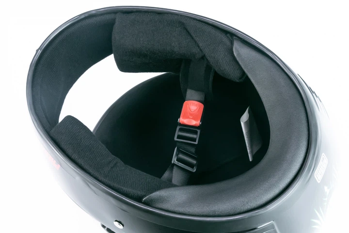 Шолом інтеграл BLD-825A S (55-56см), чорно-зелений "хижак" - зображення 7