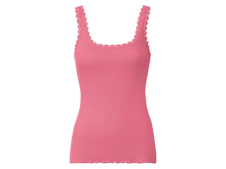 Майка натільна рубчик набір 3 шт. для жінки Esmara LYCRA® 348165 L Різнобарвний - Фото 2 Майка натільна рубчик набір 3 шт. для жінки Esmara LYCRA® 348165 L Різнобарвний - зображення 2