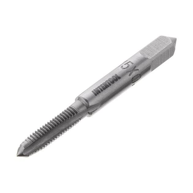 Мітчик M5x0,8 мм INTERTOOL SD-8114 - Фото 1 Мітчик M5x0,8 мм INTERTOOL SD-8114 - изображение 1