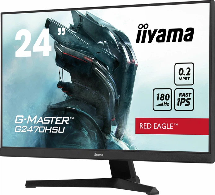 Монітор 23.8" iiyama Gaming G-Master G2470HSU Full HD IPS 180 Гц (102331072) - Уцінка - зображення 3