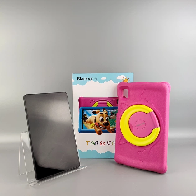 Дитячий планшет 10.1" Blackview Tab 60 Pro Kids 4+4/128Гб 8 ядер Android 13 7700 mAh Сірий (102357432) b1 - Б/В - зображення 10