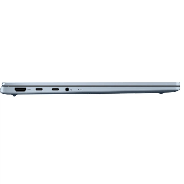 Ноутбук ASUS Vivobook S14 S5408QA-TM280W, Snapdragon X X1-26-101 до 2.97 ГГц, 14" WUXGA, 8 ГБ, SSD 256 ГБ, відеокарта Qualcomm Adreno, Windows 11 Home - Фото 7 Ноутбук ASUS Vivobook S14 S5408QA-TM280W, Snapdragon X X1-26-101 до 2.97 ГГц, 14" WUXGA, 8 ГБ, SSD 256 ГБ, відеокарта Qualcomm Adreno, Windows 11 Home - зображення 7